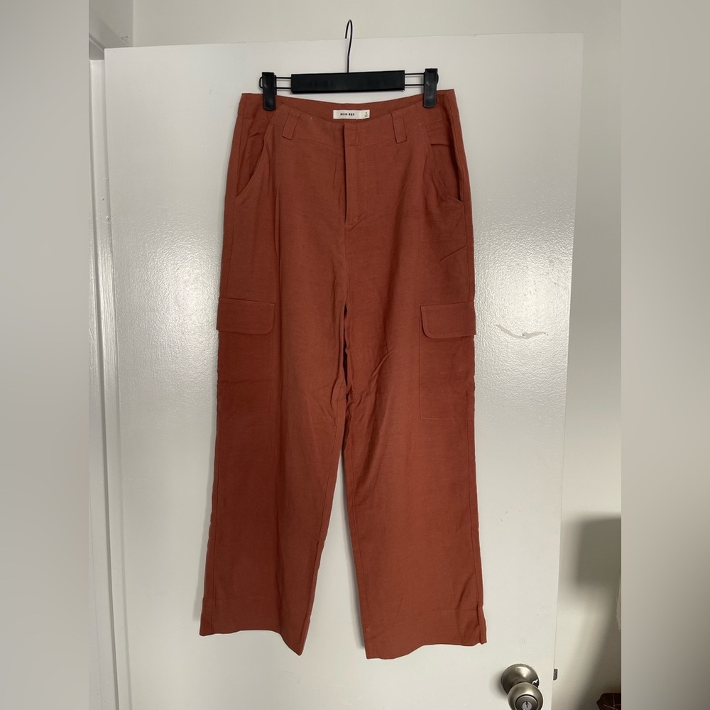 Mod Ref Linen Cargo Pants